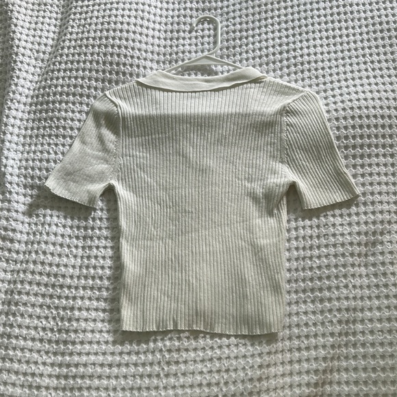 Cotton Candy LA Collared Sweater - Picture 3 of 4